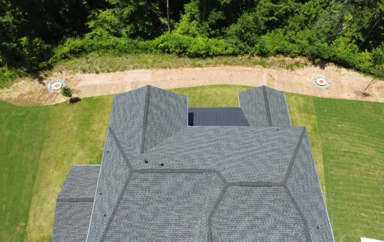 Best Roswell Roofer team completing a residential roof replacement project in Roswell, GA